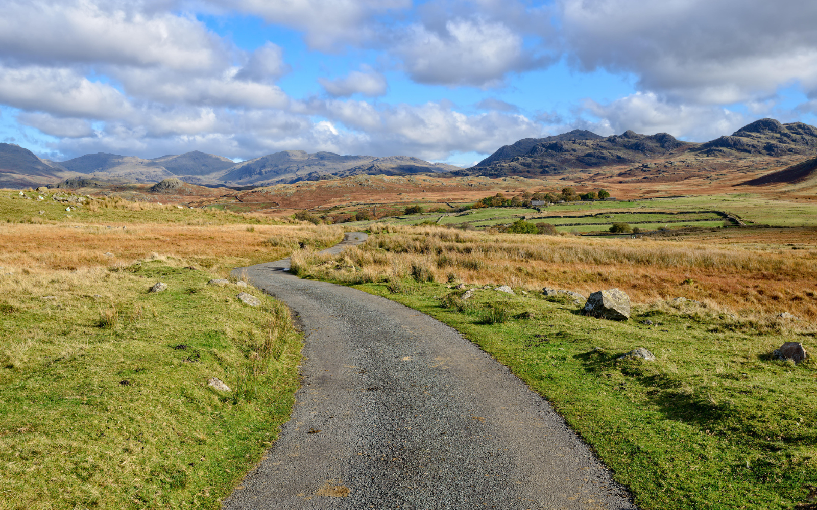 Scenic countryside landscape